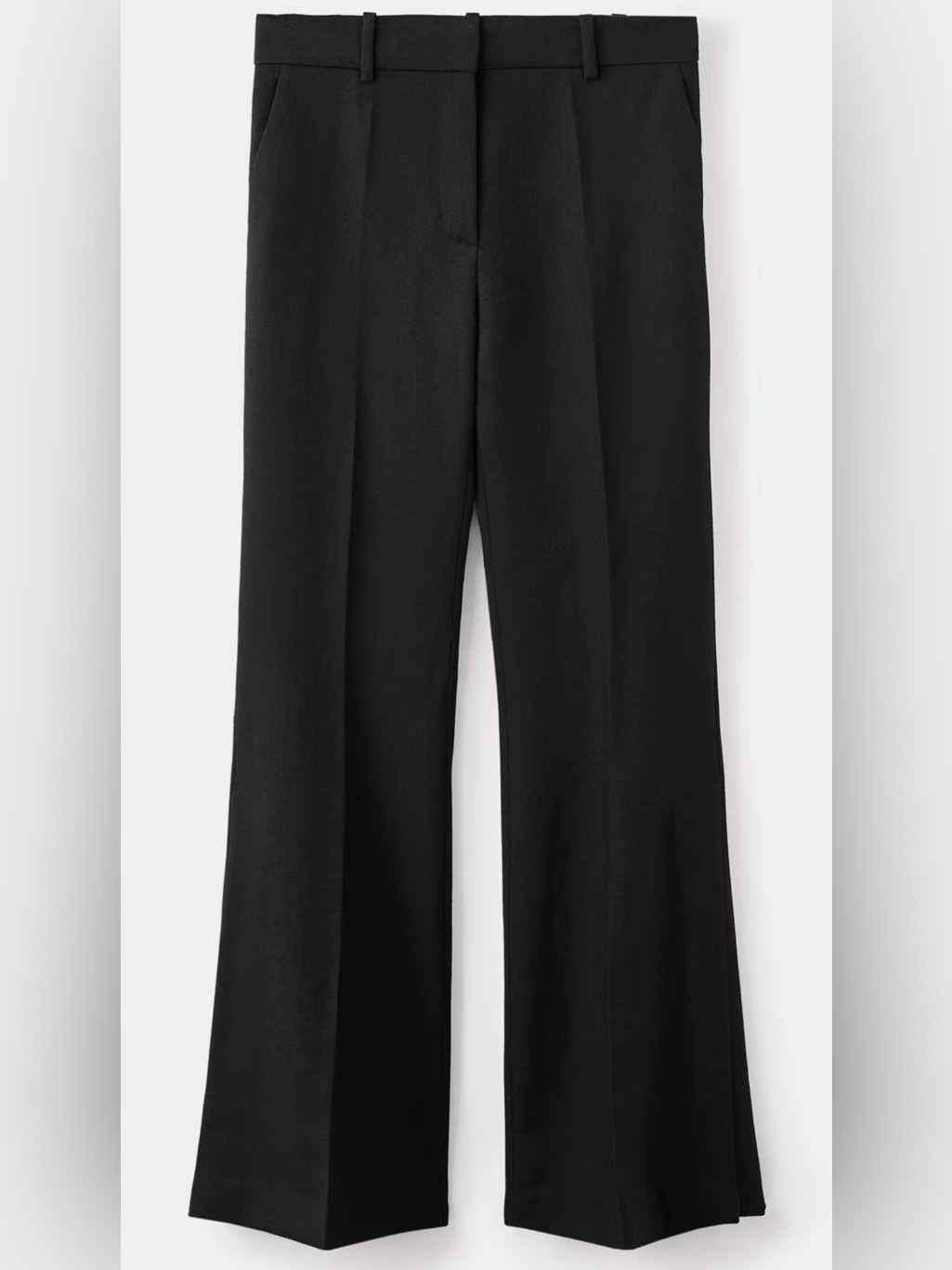 Mango Black Wool Suit Pants Size 4